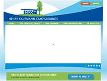 Tablet Screenshot of camphkc.org